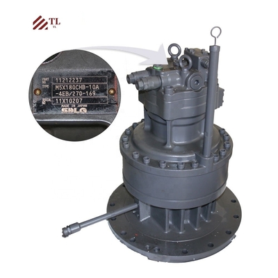SK200-8 SK210 SK210-8 খননকারীর খুচরা যন্ত্রাংশ M5X180CHB-10A-4EB/270-169 সুইং মোটর এবং হ্রাস গিয়ার সমাবেশ