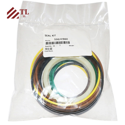 550-41860 JCB 4DX এক্সক্যাভেটর অংশের জন্য BUCKET SEAL KIT 55041860 550/41860 সিল কিট আর্ম বুম সিল কিট